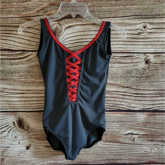 Women's one piece bathing suit  unbranded Size: medium pre-owned - Picture 1 of 3